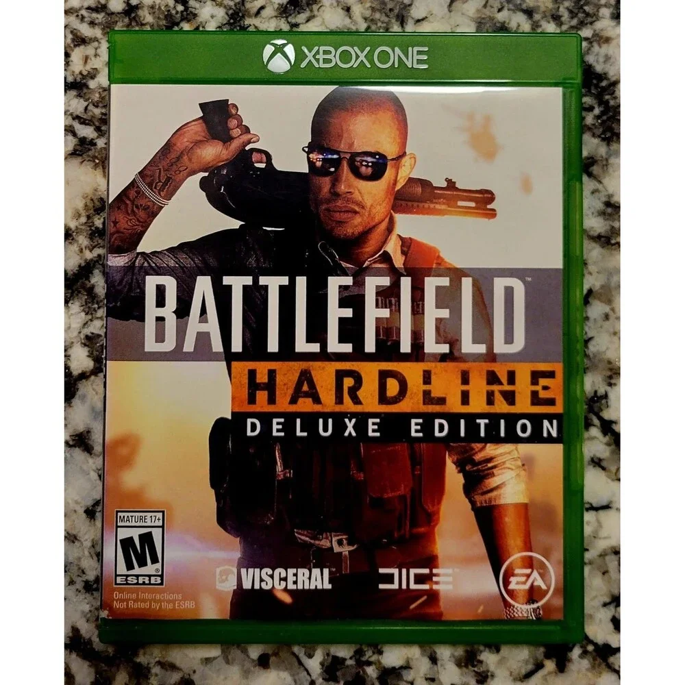 Xbox One: Battlefield Hardline DLX Edition,CIB, MANUAL, TESTED, FAST SHIPPING